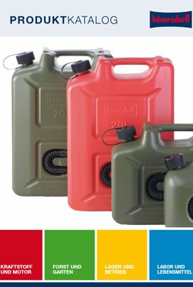 Produkt Katalog Kanister